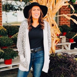Leopard Fall Cardigan